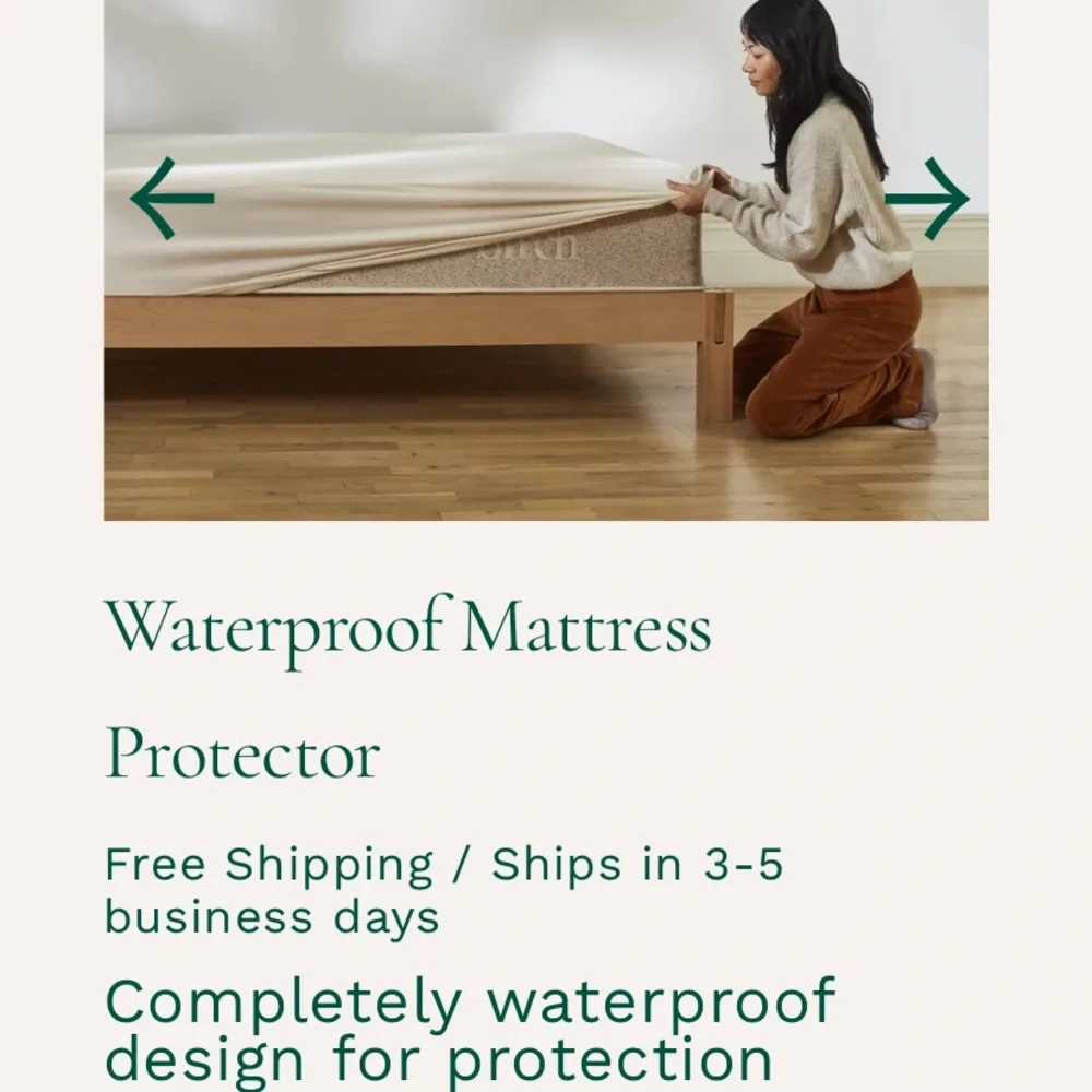 Birch Living Queen Mattress Protector